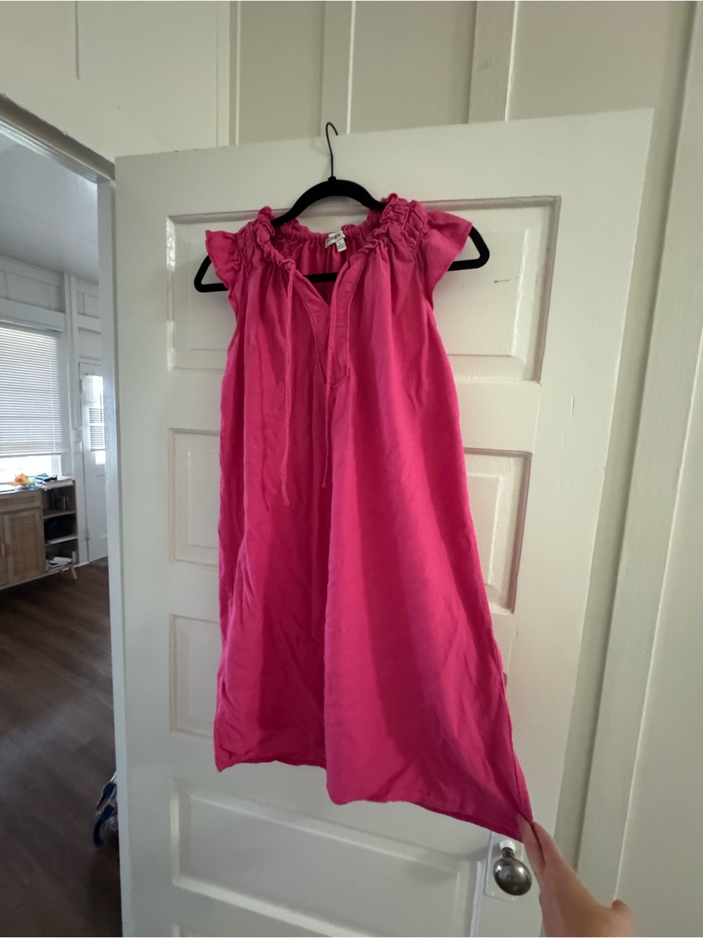 Robbie Bee Hot Pink Mini Dress